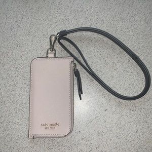 NWOT Kate Spade Card Lanyard